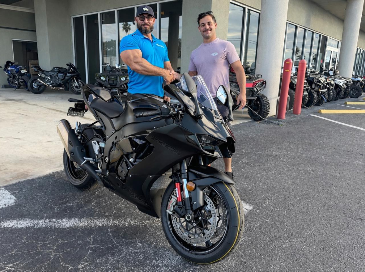 Customer testimonial photo